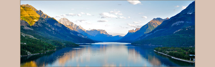 Image of the Front Range of Waterton